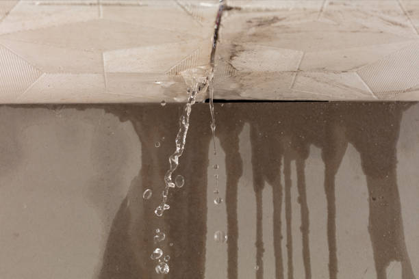 Professional Sewage Cleanup technician working in Voluntown, CT
